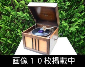 SEIKWA 蓄音機 動作品 アンティーク レコード SP盤