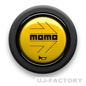 【送料198円】★MOMO ホーンボタン HB-03 (MOMO YELLOW) ホーンリング無し用★正規品/イメージ一新！