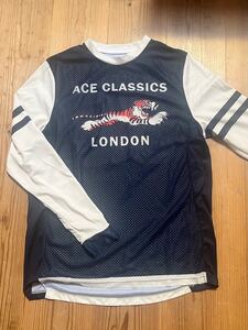 Ace classics London エースクラシックスロンドン モトクロスジャージ Made in England 英国製 Triumphトライアンフ Lサイズ