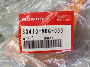 未使用 Honda ホンダ 純正 33410-MBG-000 レンズCOMP.,R 右 フロント ウインカー FORZA フォルツァ MF06 VFR800