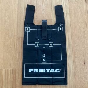 FREITAG F621 エコバッグ　ブラック　黒　ショッピングバッグ ショッパー フライターグ JACK 