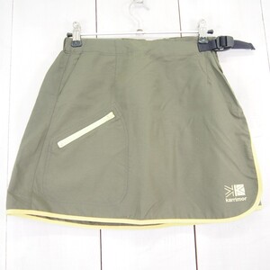 カリマー karrimor ラップミニスカート*巻きスカート(M)サンプル品/カーキオリーブ