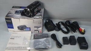 ■SONY■プロジェクター搭載ビデオカメラ■Handycam HDR-PJ590V/B■中古■　★即決★