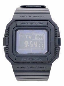 CASIO◆ソーラー腕時計・G-SHOCK/デジタル/ラバー/BLK/BLK/GW-5510-1BJF