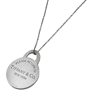 ティファニー TIFFANY&Co. リターントゥティファニー ラウンド ネックレス ペンダント シルバー925 シルバー レディース 【中古】