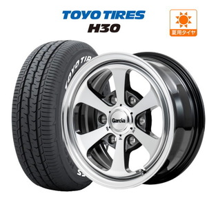 200系 ハイエース ホイール 4本セット MID ガルシア ダラス6 TOYO H30 215/65R16