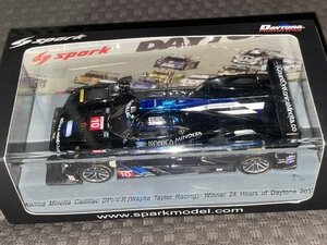 spark 1/43 43DA17 konica minolta キャデラック　DPi-V.R デイトナ 24H 優勝 2017 #10 used 美品