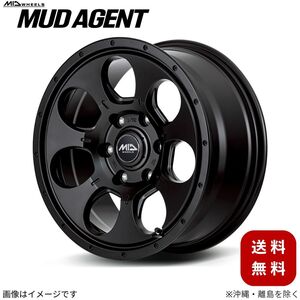 アルミホイール カムリ 70系 トヨタ 【16×7.0J 5-114.3 INSET40 セミグロスブラック】 マルカ MID マッドエージェント 1本 16インチ 5穴