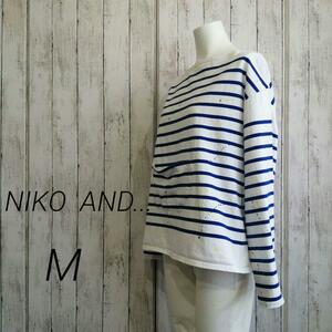 NIKOAND... ニコアンド レディース tシャツ 長袖 ボーダー 03