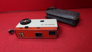 yashica-16 　革ケース付　ジャンク　クラシックカメラ④/［10-06］ フィルムカメラ写書画骨董