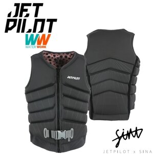 ジェットパイロット JETPILOT 2024 ライフジャケット レディース 送料無料 シーナ X1 F/E ベスト JA23303 チャコール 10/M