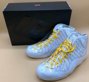 ☆未使用品☆ NIKE ナイキ × Supreme シュプリーム AIR BAKIN SP DX3292 100 サイズ：28.5cm エア ベイキン スニーカー[75-0110-O1]