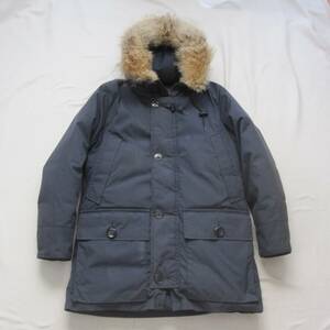 ☆70s エディーバウアー ポーラーパーカー (XS) / Eddie Bauer / POLAR PARKA / 黒タグ カラコラム 60s ダウンパーカー 日の出タグ vintage