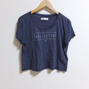 P405　Hollister　ホリスター　ワインレッド　カットソー　Tシャツ　M　【メ便】