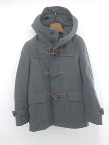 ◇ A day in the life UNITED ARROWS 冬 防寒 カジュアル 綺麗め 長袖 ダッフル コート サイズS グレー レディース E