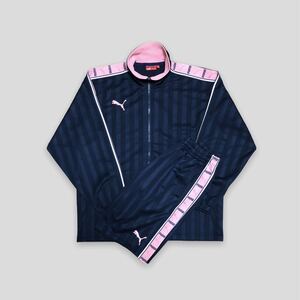 プーマ PUMA トラックジャケット ハーフパンツ ジャージ 上下セットアップ