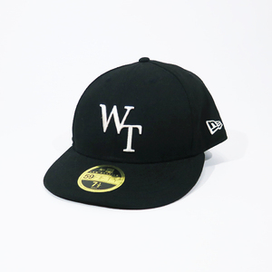 WTAPS ダブルタップス 59FIFTY LOW PROFILE/CAP/ POLY.TWILL.NEWERA 221NENED-HT01 ロウ プロファイル ニューエラ キャップ ブラック Augk