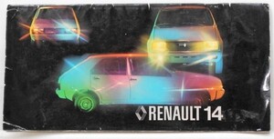 RENAULT 14 L/TL R1210 OWNERS MANUAL