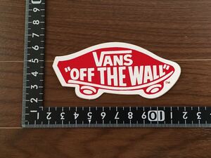 レア!! 80s VANS バンズ オールド ビンテージ スケートボード OFF THE WALL ロゴ ステッカー 新品未使用品 デッド Santa Cruz Powell