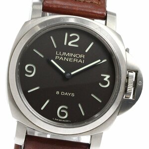 パネライ PANERAI PAM00562 ルミノール ベース 8デイズ 手巻き メンズ _801763