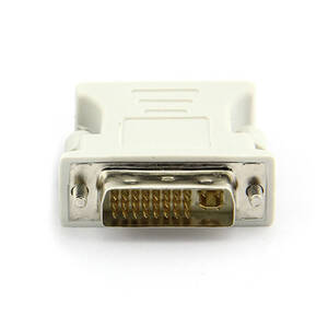 DVI-VGA変換アダプター DVI-I オス-VGA メス DVI(24+5)-VGAコンバータヘッド モニターやテレビ プロジェクターへの映像出力 変換器 ;J755;