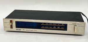 S4706■【通電OK!!】 TEAC Audio Program Timer TT-1 ティアック オーディオ プログラム タイマー ビンテージ 家電 ■