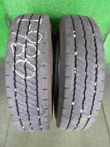 I-980 225/80R17.5 123/122L ダンロップ SP521 バリ山 2本set