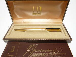 ダンヒル　dunhill　ジェムライン　ボールペン　ゴールド＆ブラック　極美品！！