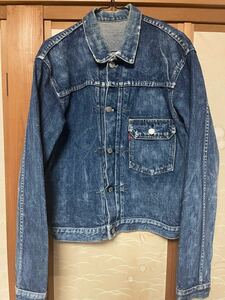 LEVI’S リーバイス デニムジャケット ファースト 復刻 90s Gジャン　ジージャン　70502XX 40 bigE デニム