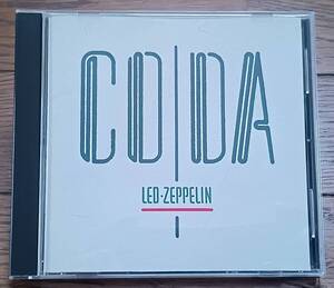 送料込み：中古★LED ZEPPELIN / レッド・ツェッペリン★CODA / 最終楽章★最後の作品。解散の２年後に発表された未発表曲集をＣＤ化