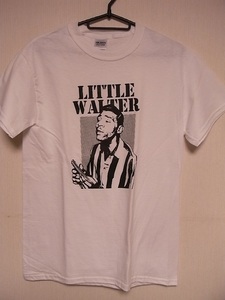 即決★新品ブルースＴシャツ★リトル・ウォルター★LITTLE WALTER★ホワイトボディ×ブラックプリント★S/M/Lサイズ対応可能