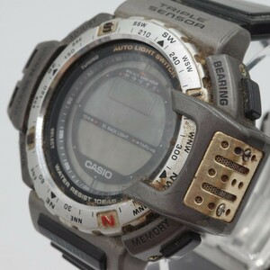 CASIO カシオ PRO TREK プロトレック 腕時計 デジタル PRT-40 カシオスポーツ 希少 不動 現状品