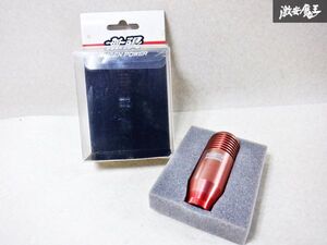 希少！！当時物！！無限 MUGEN ホンダ シフトノブ 5MT レッド ジュラルミン 54102-XG4-K0S0-R 即納 棚M6P