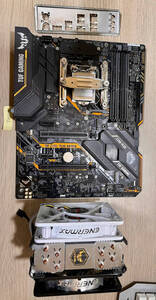 保証付き、ASUS TUF Z390-PLUS GAMING LGA1151 ATXマザーボード+ファン 120202