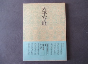 書道技法講座《３４》 天平写経　楷書　植村和堂編　二玄社