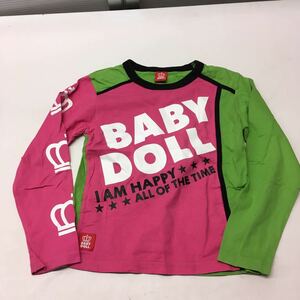 送料無料★BABY DOLL ベビードール★長袖Tシャツ　ロンT トップス★サイズ130 男女兼用#50718sj154