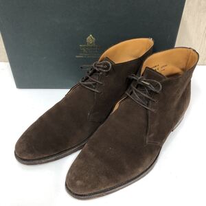 箱付き★【CROCKET&JONES】クロケット&ジョーンズ★チャッカブーツ BODMIN サイズUK8.5 01