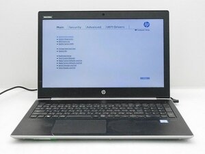 【1円スタート】hp ProBook 450 G5 2ZA82AV Core i5 7200U 2.5Ghz 8GB 15.6インチ OSなし BIOSのみ