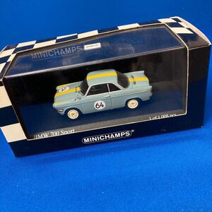 PMA 1/43 400612364 BMW 700 SPORT マルティニ HUELBUSCH/STAUSBERG ニュルブルクリンク12H 1961