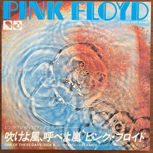 7inch■プログレ/Pink Floyd/One Of These Days/吹けよ風、呼べよ嵐/EMR 20388/ピンクフロイド/EP/7インチ/45rpm