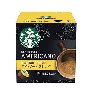 ネスレ スターバックス ライトノートブレンド ネスカフェ ドルチェ グスト 専用カプセル 12杯分