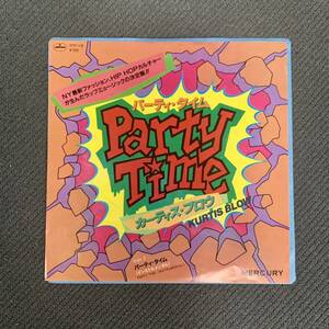 KURTIS BLOW カーティス・ブロウ / Party Time // 7” DISCO Party Rap オールドスクール OLD SCHOOL sugar hill