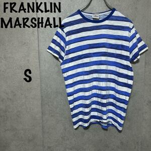 【FRANKLIN MARSHALL】（S）ボーダーTシャツ＊カジュアル＊デイリ