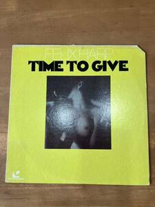 中古LP FELIX HARP /TIME TO GIVE GUINNSS RECORDS rare!!