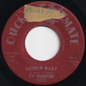 Ty Hunter Lonely Baby / Gladness To Sadness Check-Mate US 1015 204797 R&B R&R レコード 7インチ 45