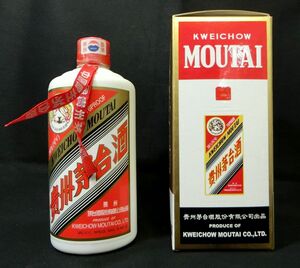 1000円スタート 酒 貴州茅台酒 KWEICHOW MOUTAI 天女ラベル 2002年 500ml 53％ 約974.5g マオタイ 中国酒 未開栓 箱付 11 □酒V543