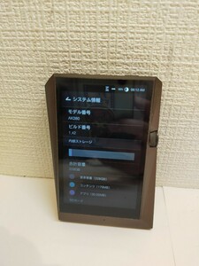 H Astell＆Kern ハイレゾ対応ポータブルオーディオプレーヤー AK380-256GB AKGイヤホン付き