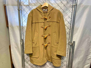 SCHOTT Hooded Pea Coat USA製 フード ダッフルコート ロングコート キャメル ショット 店舗受取可