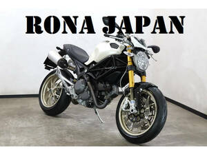 ドゥカティ モンスター1100S 2008モデル 距離：9,398km ETC・社外ナビ・ オーリンズサス装備 Ducati Monster 【ローン可】ロナジャパン