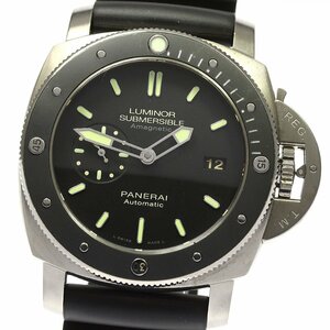 パネライ PANERAI PAM00389 ルミノール1950 サブマーシブル アマグネティック3デイズ 自動巻き メンズ 良品 箱・保証書付き_769900